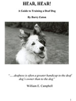 deaf dog training book